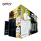 10FT Tessuto parete in alluminio Exhibition Booth Materiale China Exhibition Booth design