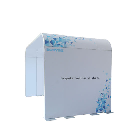 Rette e curve Trade Show Booth 10X20