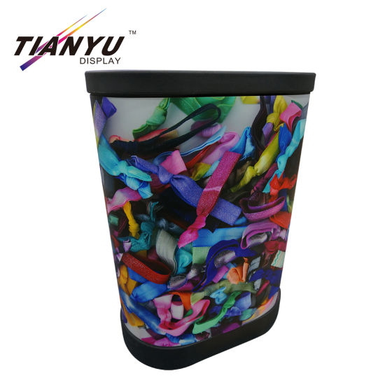 Trade Show di visualizzazione del tessuto di tensionamento Exhibition Booth Tessuto muro