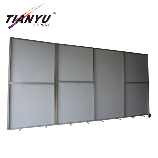 3m * 3m Luce e pieghevole Sistema Booth standard in alluminio Exhibition o preallestito