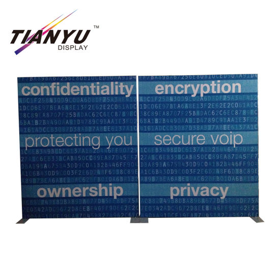 Light Box retroilluminato alluminio Profilo tessuto Light Box personalizzata senza telaio Tessuto LED per Trade Show