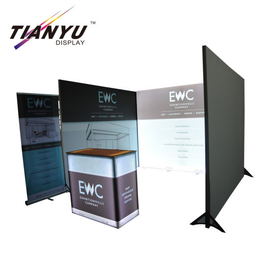 Light Weight Evento contesto della parete su misura Exhibition Booth design