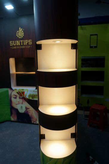 Fornitori della Cina Equipment Supermercato personalizzato da pavimento pop up cartone Display Stand per Cosmetici prodotto