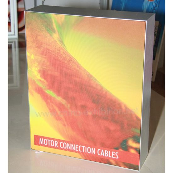 Parete per cartelli pubblicitari Display, Menu Board Edge LED del silicone, Immagine Profili in alluminio Textile ID