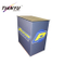 Portatile di alta qualità leggero tessuto curva di forma Display Stand