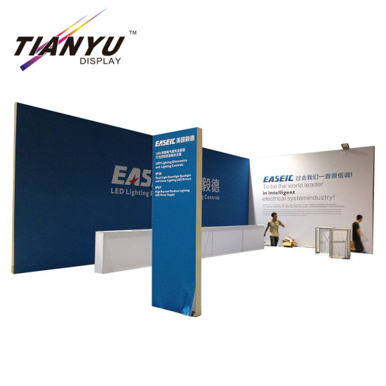 Commercio all'ingrosso della Cina Produzione cabina della fiera commerciale 10FT in tessuto in tensione a parete