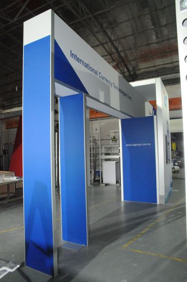 LED portatile Aluminium Extrusion cabina della fiera commerciale 10X10