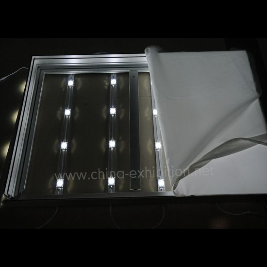 Silicone Graphic Bordo ultra sottile in alluminio Telaio Seg Light Box Advertising Photo Frame