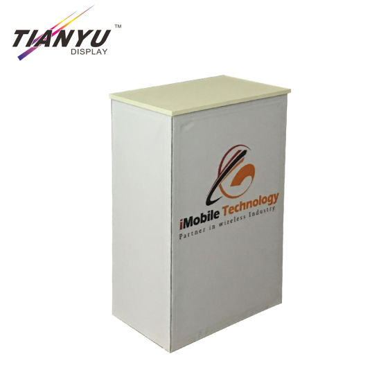 2019 personalizzato modulare display advertising del tessuto di tensionamento del contesto basamento della bandiera