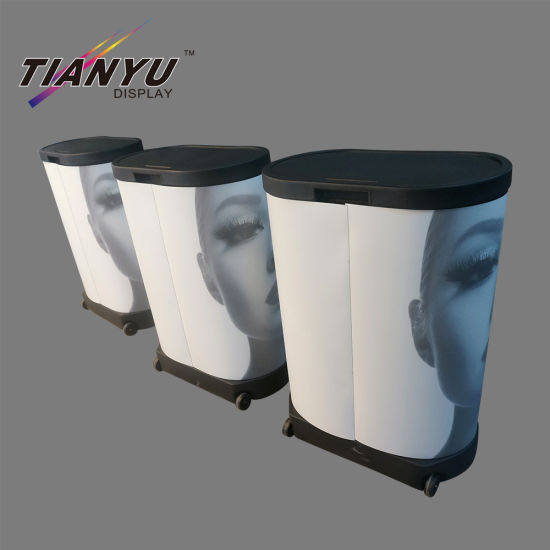 Metallo pieghevole Pop magnetico up Display Stand Banner