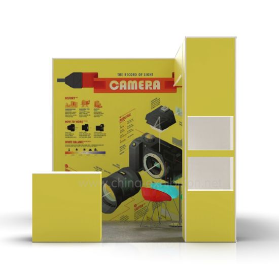 Libero disegno popolare Trade Show Display, pop up display, pop up stand, stand Scenografia