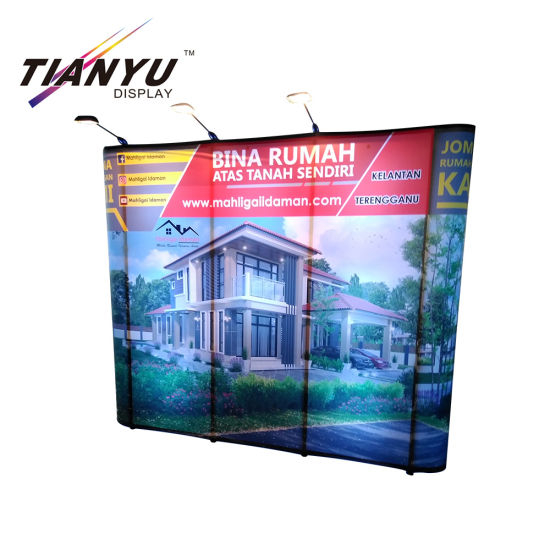 Alluminio 3 * 3 Display stand Stand Pop up Banner