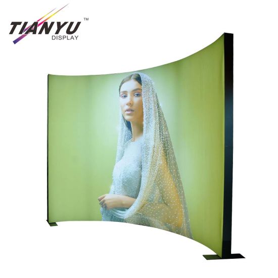 Visualizzazione della luce su ordinazione Free Standing LED Box Arch auto retroilluminato cabina della fiera commerciale