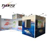 Tian Yu Offerta Food Fair 7X8 Exhibition Booth Display System Fiera Booth
