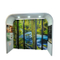 Pubblicità Chitarra 3d tipi di design della parete di parete modulare della fiera commerciale della divisione della cabina di mostra