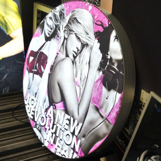 Alluminio portatile Quick Set-up modulare su misura espositivo luminoso Booth 6X6 design