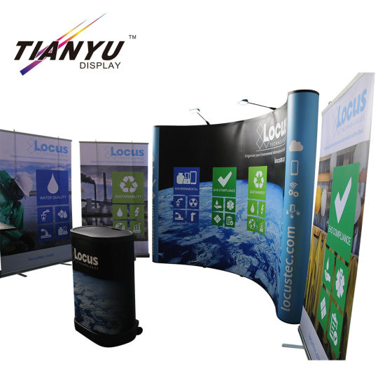 Pop up display Fabric Pop up stand parete Banner Trade Show Sfondo stand