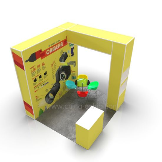 Libero disegno popolare Trade Show Display, pop up display, pop up stand, stand Scenografia