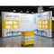 3X3 L portatile Forma di pop up parete di alluminio registrabile diritta Banner Event