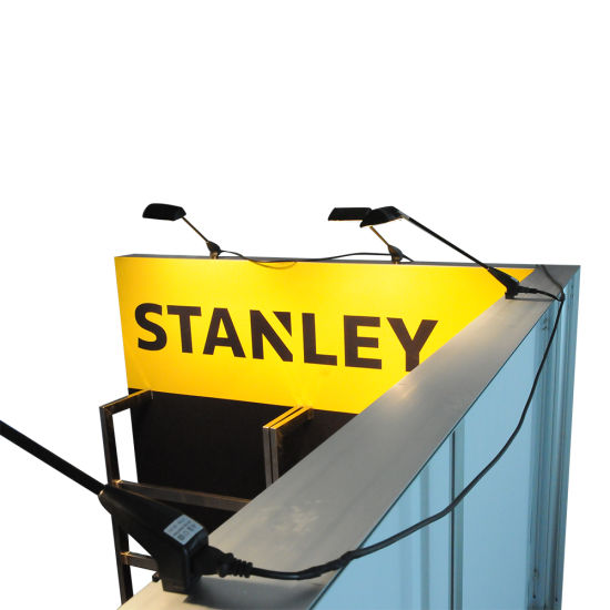 2019 Le novità di consegna veloce Easy Install Pubblicità del tessuto di tensionamento di esposizione commerciale Booth 20X20