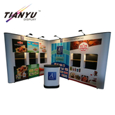 Esposizione display pieghevole pop up stand con prezzo poco costoso