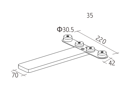 180 gradi mezzo piede Base