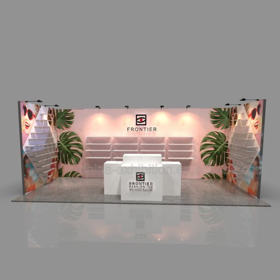 Rifornimento della fabbrica 3X6 installazione di vendita caldo maniera modulare Exhibition Booth display