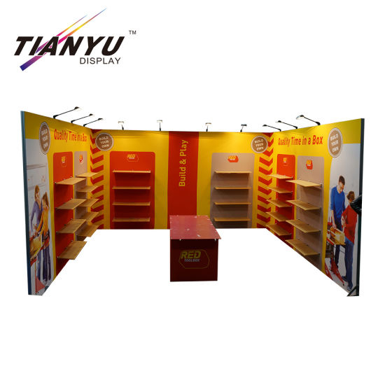 3mx3m personalizzata Aluminium China standard cabina della fiera commerciale Banco di mostra Exhibition Booth