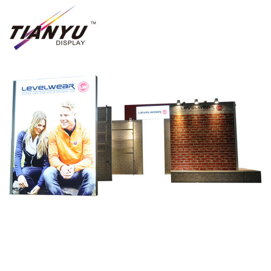 2019 New Super 10X10 Exhibition Booth in tessuto in tensione Trade Show Booth pieghevole