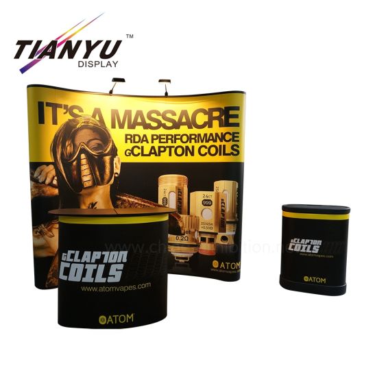 PVC Pop Up Display Attrezzatura Telaio pop up display wall