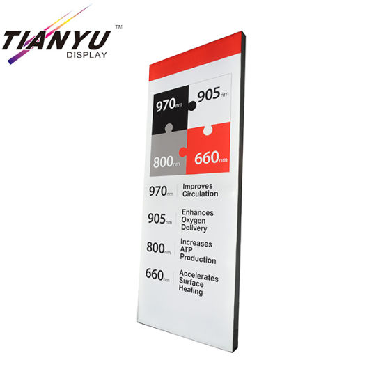 Commercio all'ingrosso tensione fabbrica della Cina in tessuto pieghevole Trade Show Exhibition 10x20ft Expo Booth