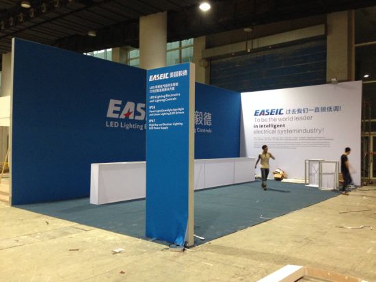 Commercio all'ingrosso della Cina Produzione cabina della fiera commerciale 10FT in tessuto in tensione a parete