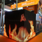 Indoor Video Wall LED Collegamento al sistema Series per Tradeshow Booth