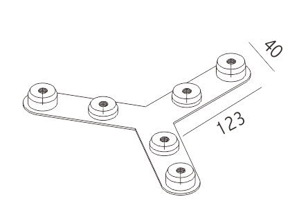 Forma Y 3 Connettore Ways