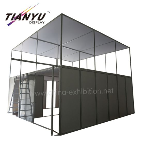 Tian Yu Offerta portatile SQF alluminio Double Deck Trade Show Exhibition Booth