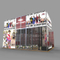 4x8m Stand Fiere Facile da montare portatile modulare su misura Exhibition Booth design