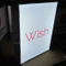 Tessuto Light Box Fornitore 65 millimetri 80 millimetri 120 millimetri 140 millimetri retroilluminato LED del silicone bordo Graphics Lightbox