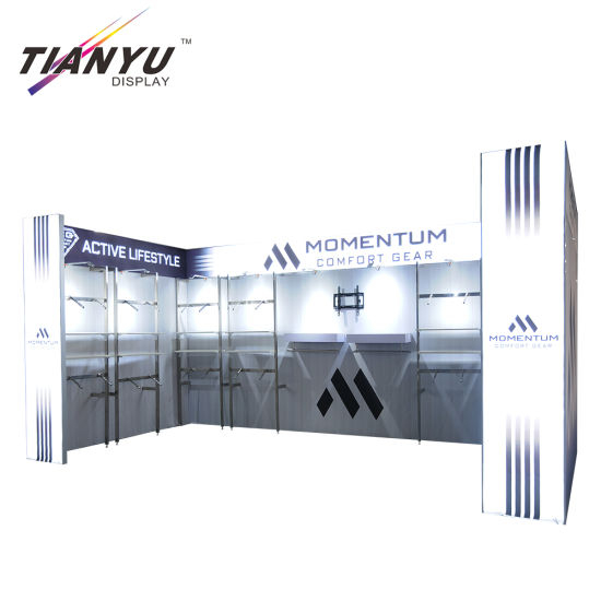 10x20 piedi Stand espositivo con grafica personalizzata