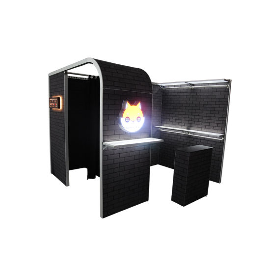 Alla moda 10X10 alluminio Exhibition Portable Booth