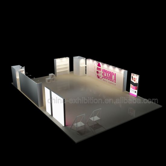 Rifornimento della fabbrica 3X6 installazione di vendita caldo maniera modulare Exhibition Booth display
