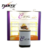 Indoor / Outdoor Pop up display banner Stand con PVC stampa per Tradeshow Backwall