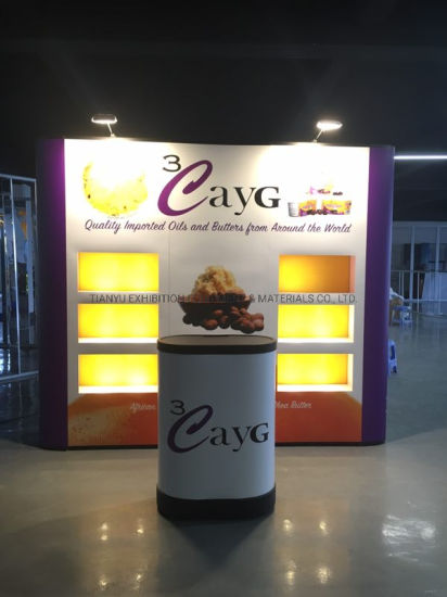 Indoor / Outdoor Pop up display banner Stand con PVC stampa per Tradeshow Backwall