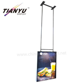 Hanging display Telai in alluminio ID Box pubblicitario luce del LED per vendita