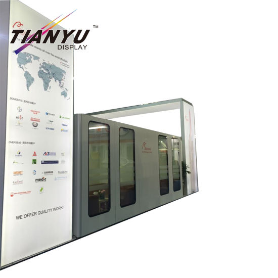 10x20 Piedi 3X6m Stand espositivo con grafica personalizzata