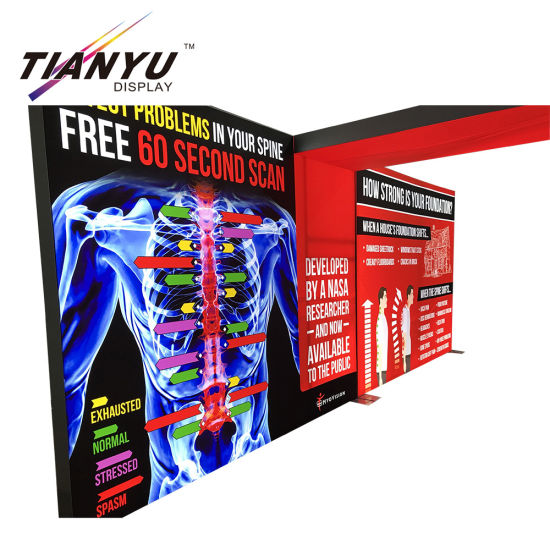 Formato personalizzato idee creative per Exhibition Bancarelle economico stand Stand Progettazione