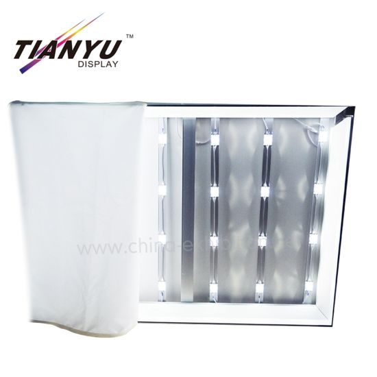 Silicone Graphic Bordo ultra sottile in alluminio Telaio Seg Light Box Advertising Photo Frame