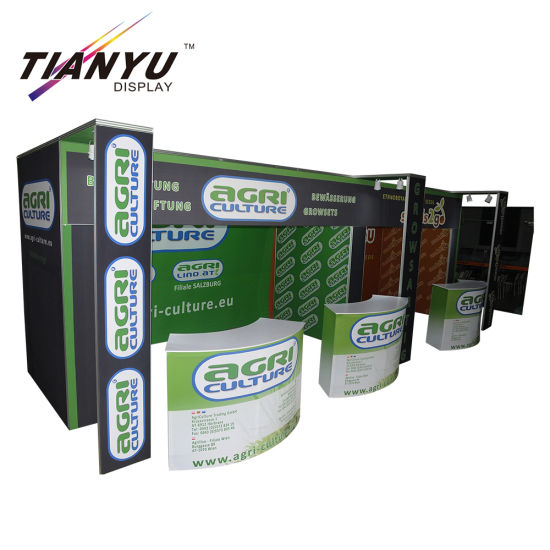 Prezzo di fabbrica di alluminio fondale cabina della fiera commerciale