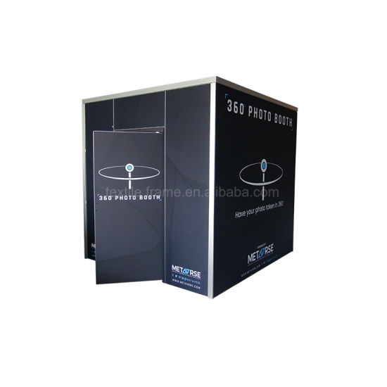 Promozione diretta di vendita standard riutilizzabile partizione Indoor Exhibition Booth