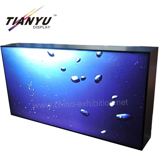 Personalizzato colore nero in alluminio profilo di silicone bordo Light Box per Display a LED