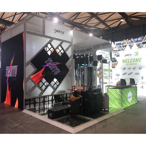 Big Pubblicità Trade Show Exhibition Booth P2.81 ​​pannello LED / Schermo / Video Wall